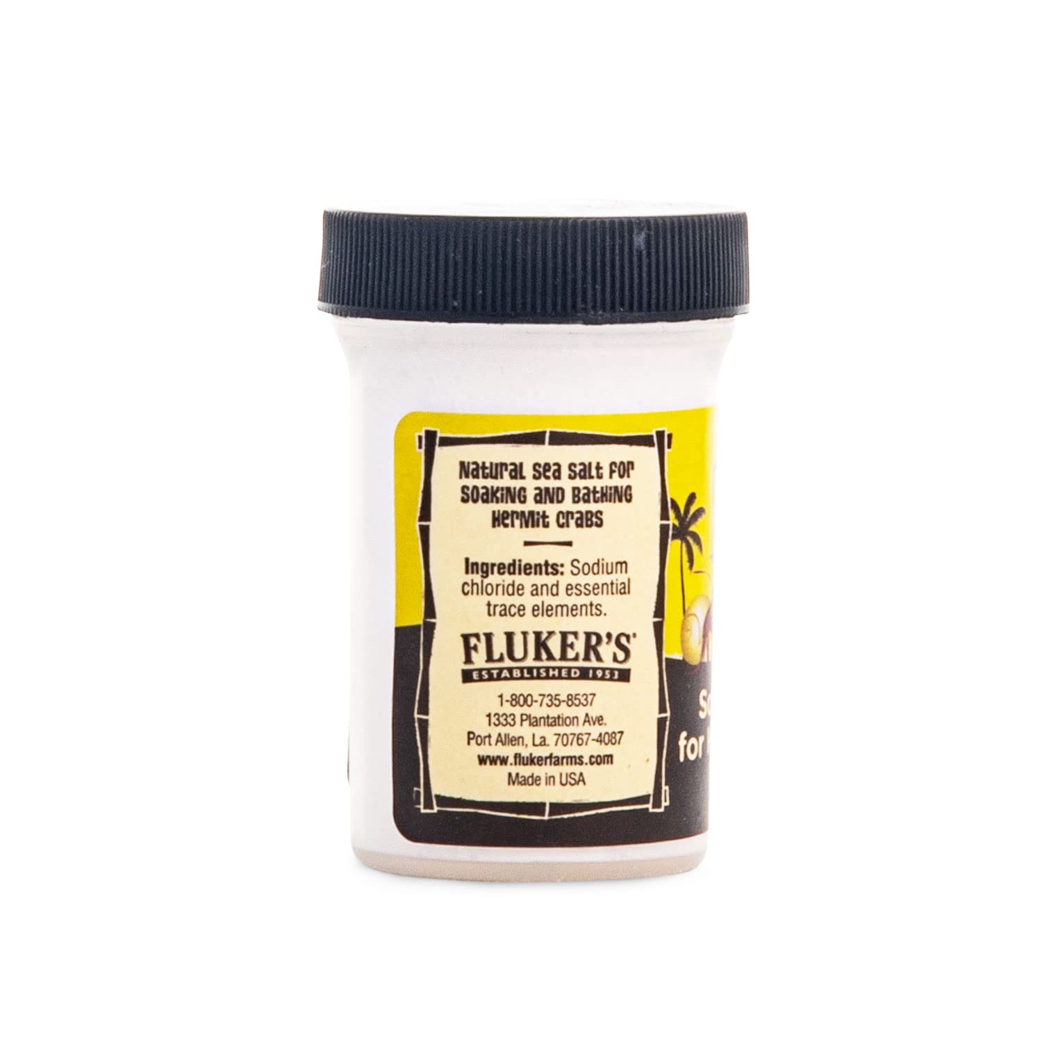 Flukers Soaking Salt for Hermit Crabs, 2.4 oz