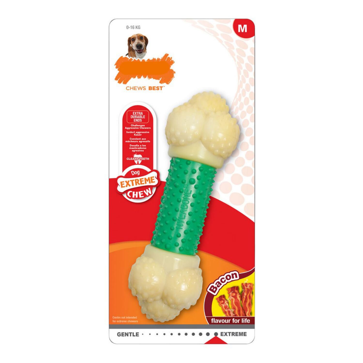 Nylabone Durachew Double Action Chew Wolf