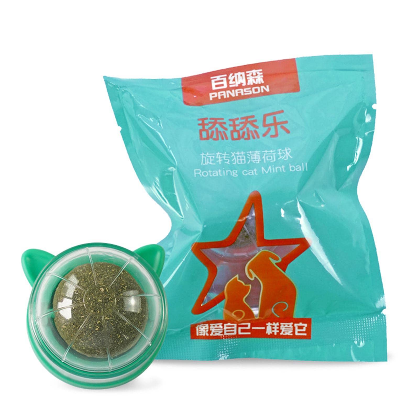Enakshi Catnip Ball Toys Teething Toy Snack Pet French Windows With Lid Chew Cat Toy Style H |Pet Supplies | Cat Supplies | Toys