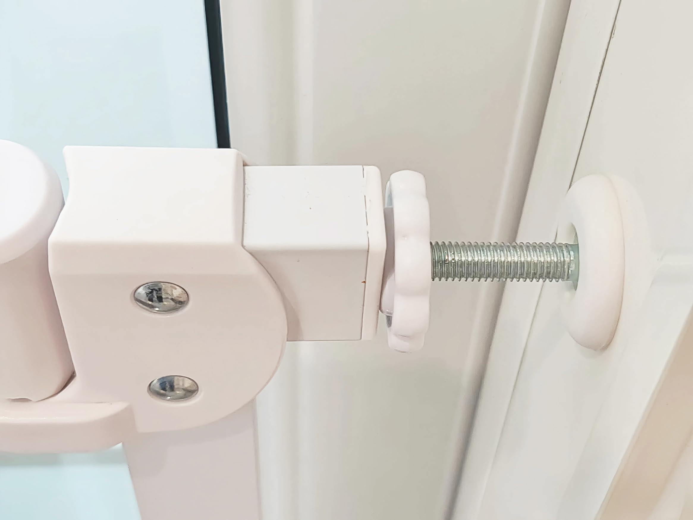 4 Pack Baby Gate Threaded Spindle Rod 8MM(M8), Replacement Screw Bolts Hardware Parts Kit for Pet & Dog Pressure Mounted Safety