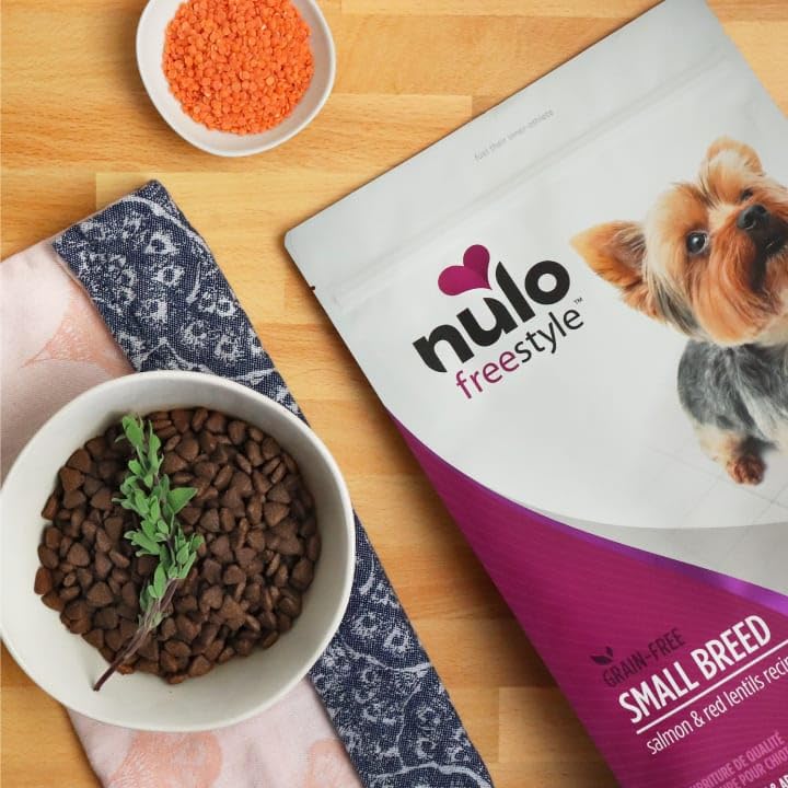 Nulo Freestyle High-Protein Turkey Recipe Dry Dog Food, Grain-Free, 5.5 lb Bag for Small Breeds & Puppies
