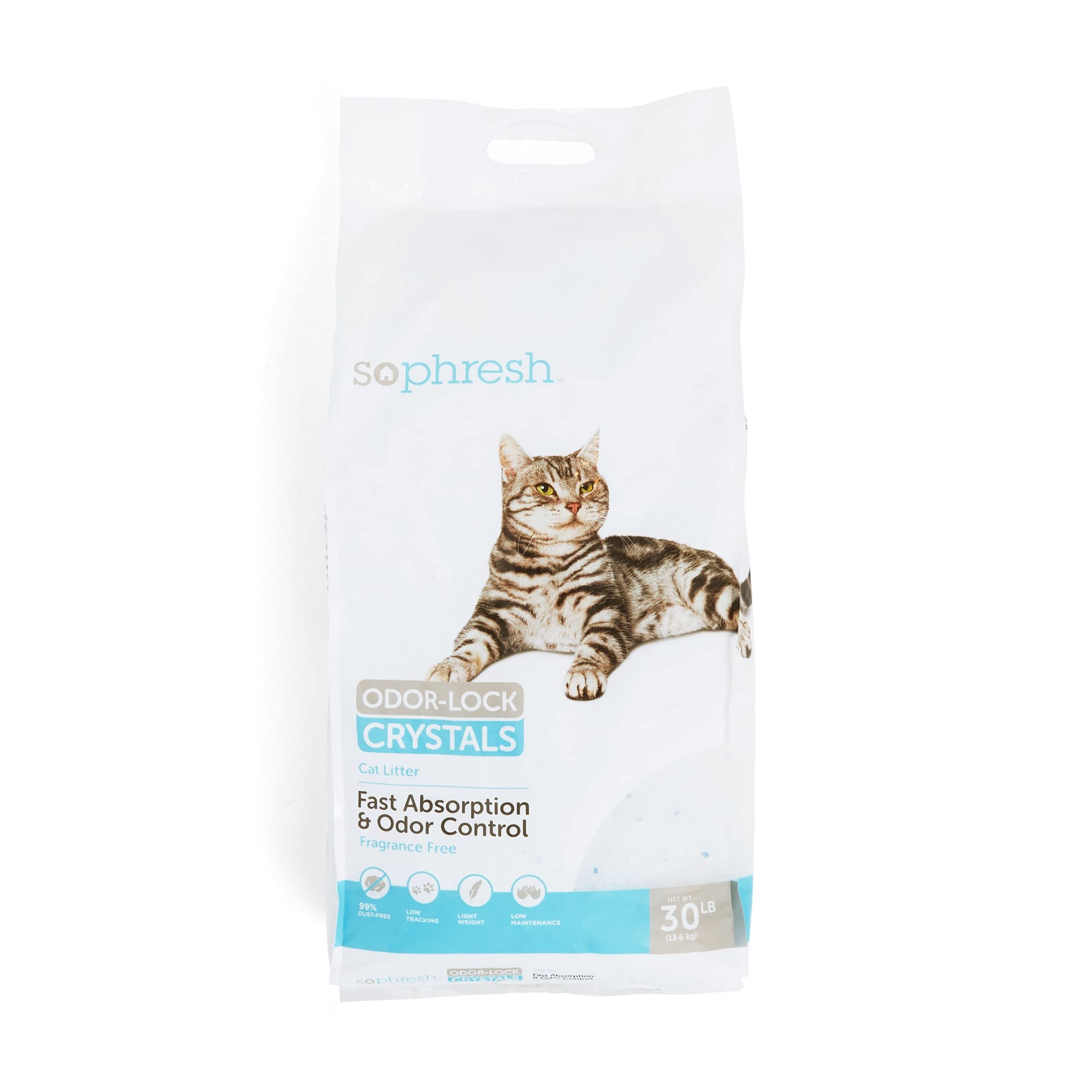 So Phresh Odor-Lock Crystal Cat Litter, 30 Lbs.