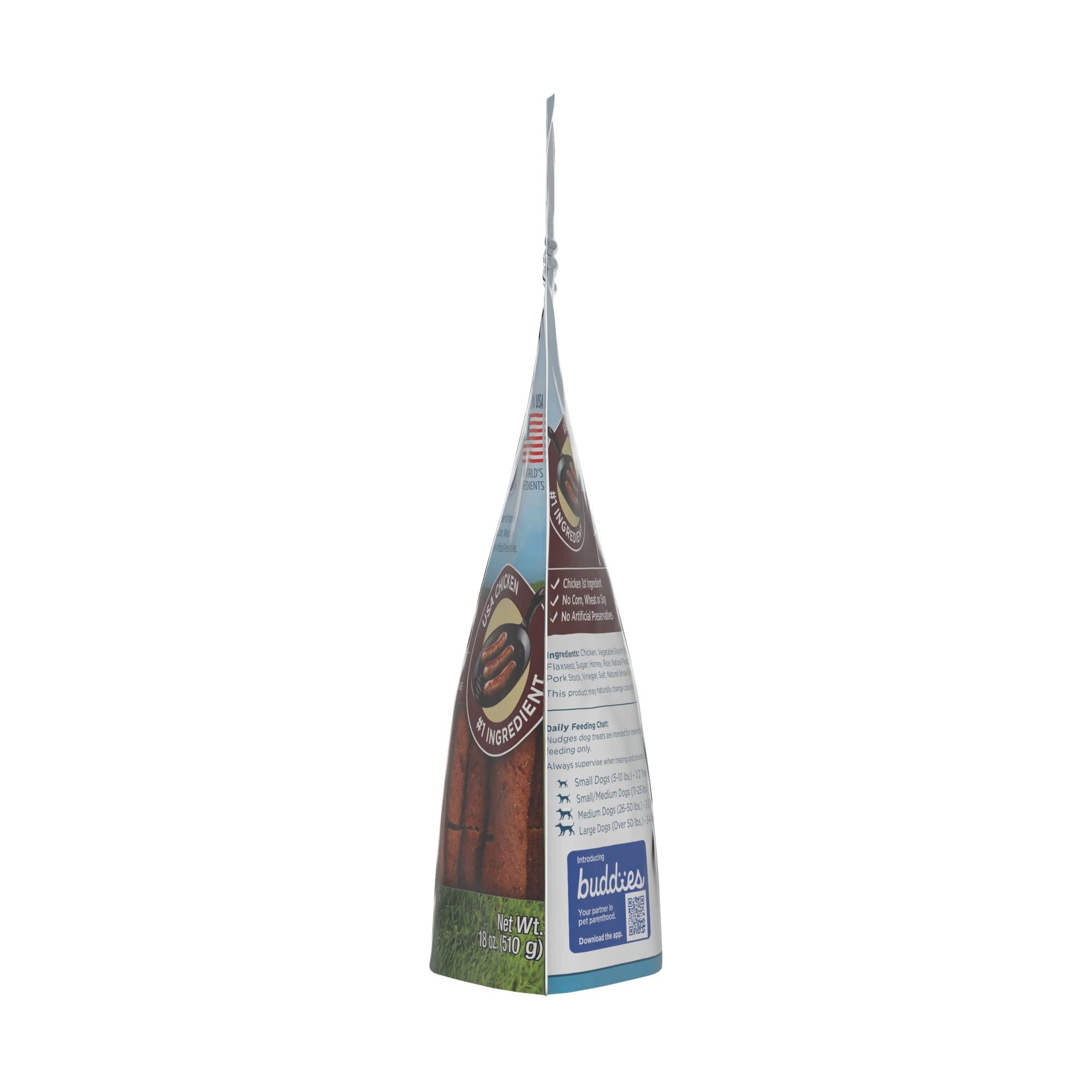 Blue Buffalo Nudges Homestyle Natural Dog Treats Chicken and Pork Bag