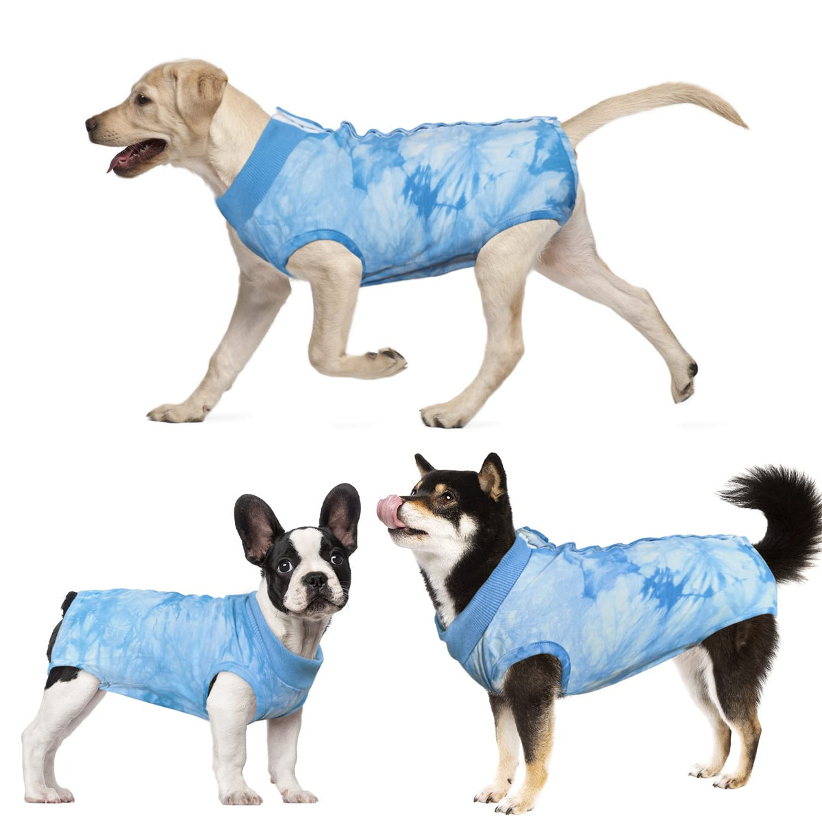 Dog Surgery Recovery Suit, Tie Dye Pet Surgical Suit For Female, Cone E-Collar Alternatives After Spay Abdominal Wounds Protector, Neuter Dog Anti-Licking Onesie For Small Medium Large Dogs, Xx-Large