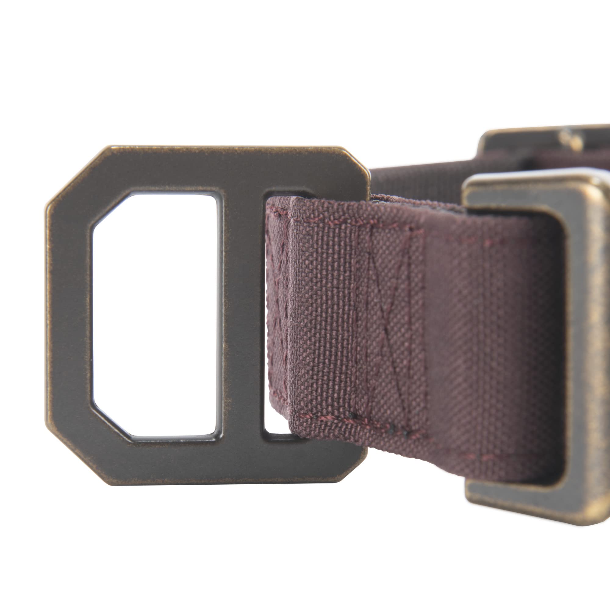 Carhartt Nylon Duck Dog Collar, Fully Adjustable Durable 2-Ply Cordura Nylon Canvas Collars For Dogs, Deep Wine, Medium