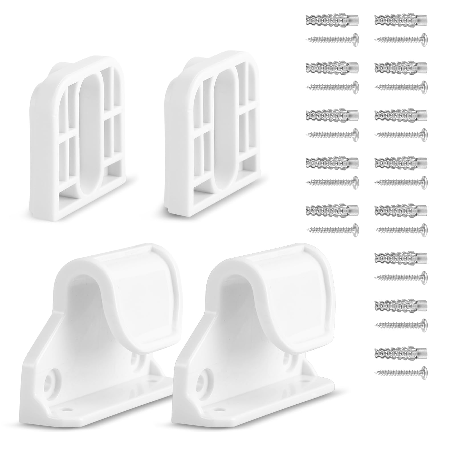 Retractable Baby Gate Replacement Part, Wall Mounting Accessories Brackets Latches Anchors Screws Extra Wide Baby Gate Replaceme