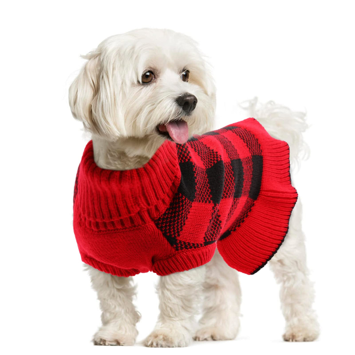 Lelepet Dog Sweater Winter Dress