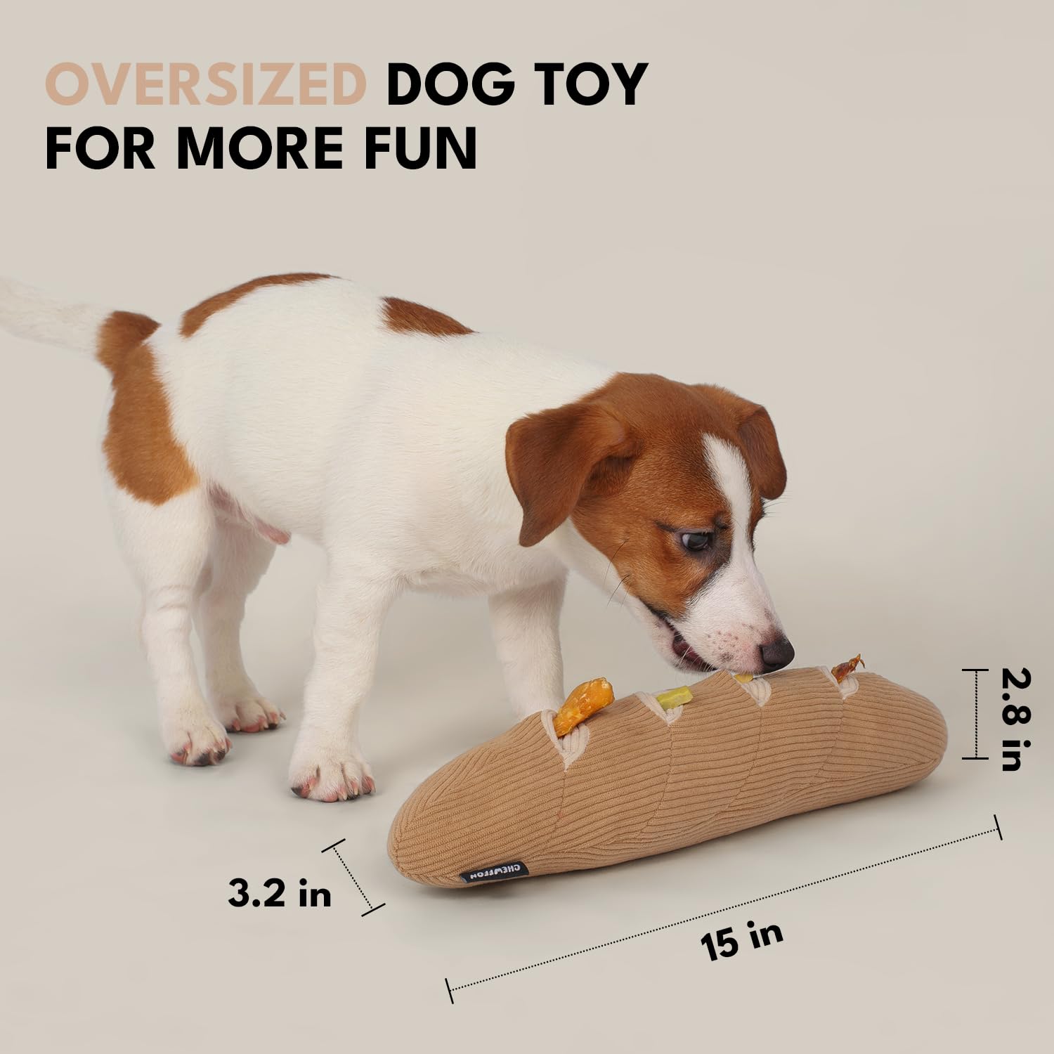 CHEWFFON Interactive Dog Toy,Dog Enrichment Toys, Dogs Puzzle Toy, Squeak Puppy Toys Stress Release Game for Boredom,Puppy Snuff
