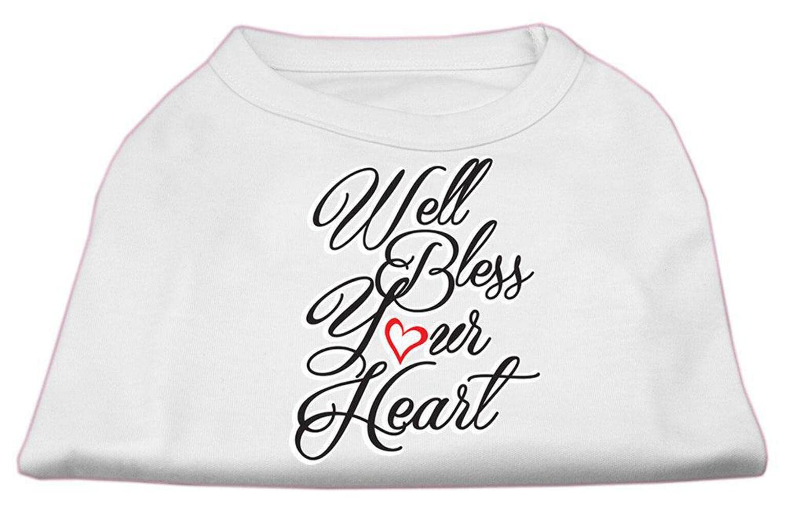 Mirage Pet Products 51-172 LGGR Well Bless Your Heart Screen Print Green Dog Shirt, Large