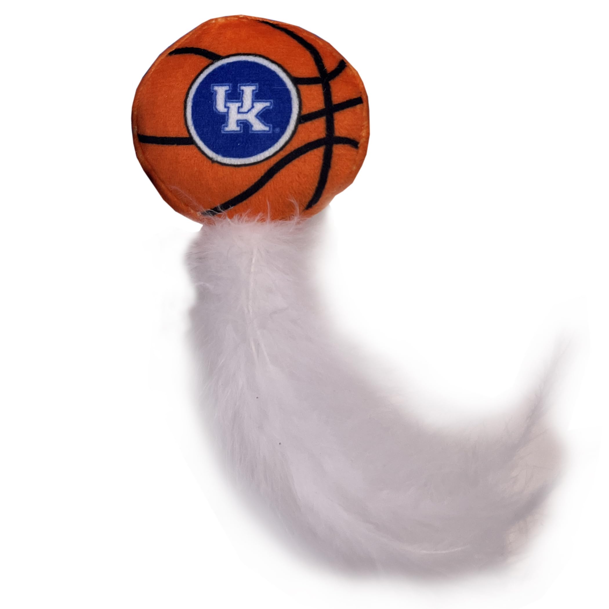 Pets First Best Plush Cat Toy - Ncaa Kentucky Wildcats Complete Set Of 3 Piece Cat Toys Filled With Fresh Catnip. Includes: 1 He