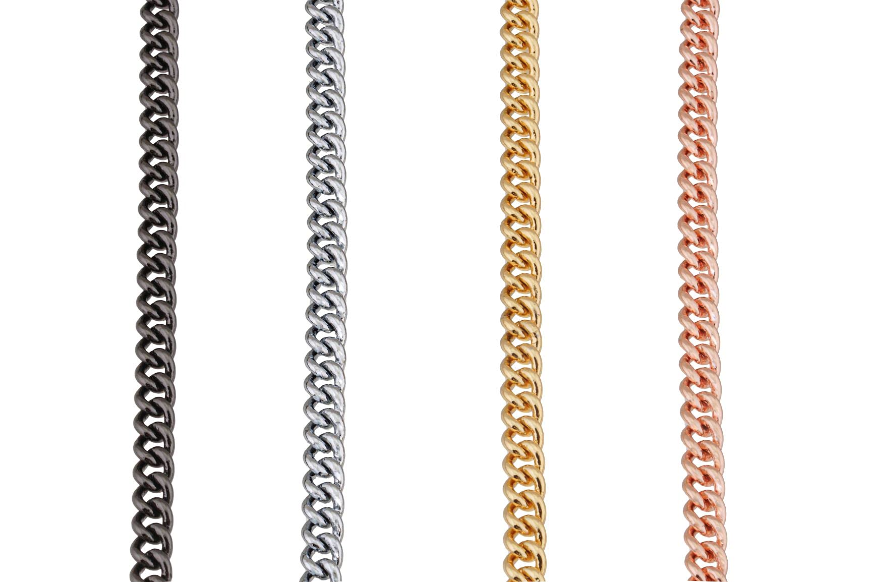 Alvalley Curved Metal Chain Dog Show Collar - Secure, Comfortable, And Durable Design For A Standout Performance- Adjustable For
