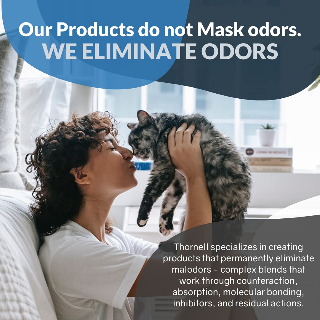 Thornell Cat Odor-Off Concentrate Pet Smell Odor Eliminator ?Cat Odor Eliminator Concentrate For Pet Urine Odor, Tomcat Spray Fo