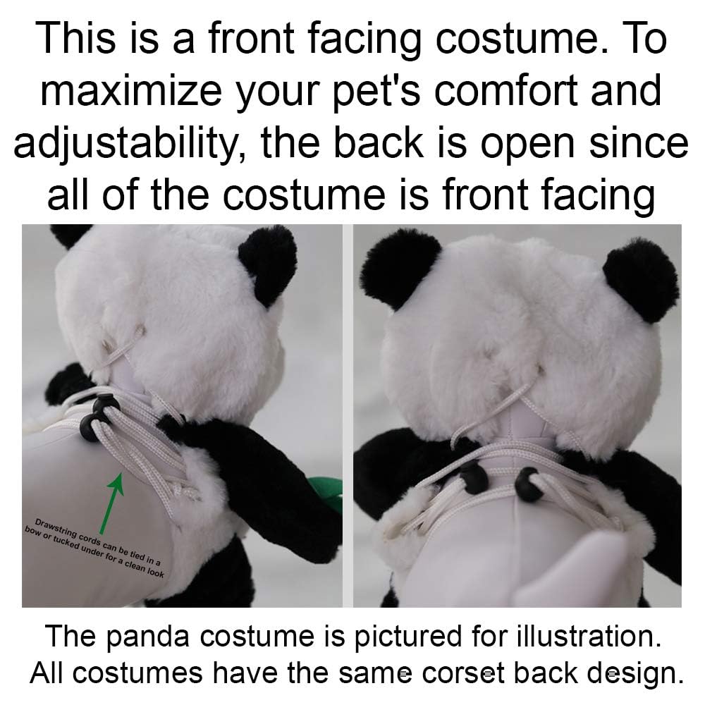 Pandaloon Dog Halloween Costume - As Seen On Shark Tank - Patented - Funny Costume With Arms For Small And Medium Dogs And Cats (Bunny, Size 4(20-23 In Height At Top Of Head,Girth<27 In))