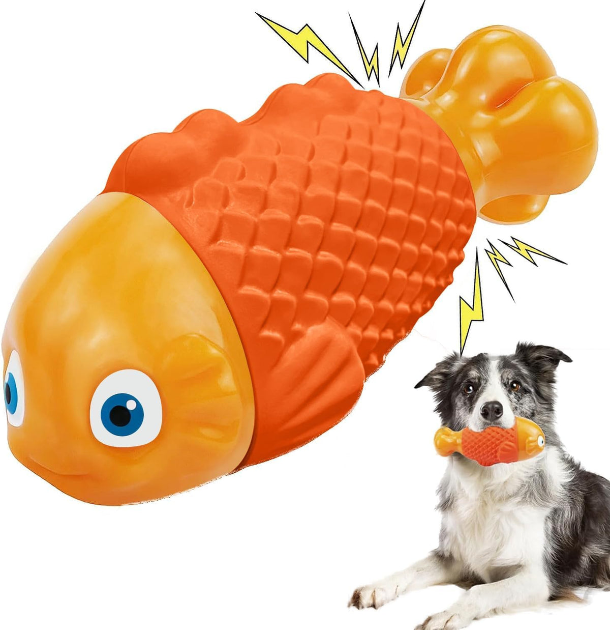Wintour Indestructible Dog Toys For Aggressive Chewers, Tough Chew Toys For Medium & Large Breeds, Squeaky And Durable Chewers F