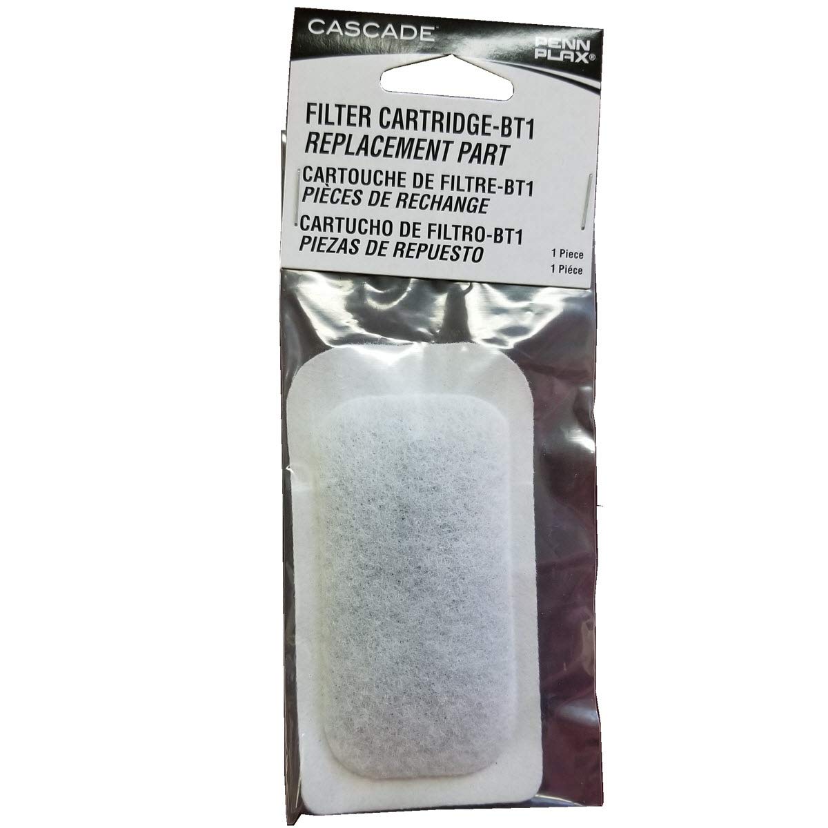 Penn-Plax Replacement Filter Media Cartridge for NuWave Betta Fish Tank Kit - 1-Pack