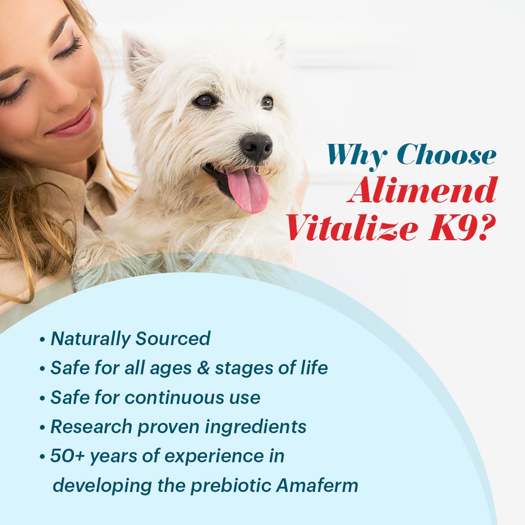 Vitalize Alimend K9 Dog Upset Stomach Relief - Nausea & Diarrhea - 6 Oz