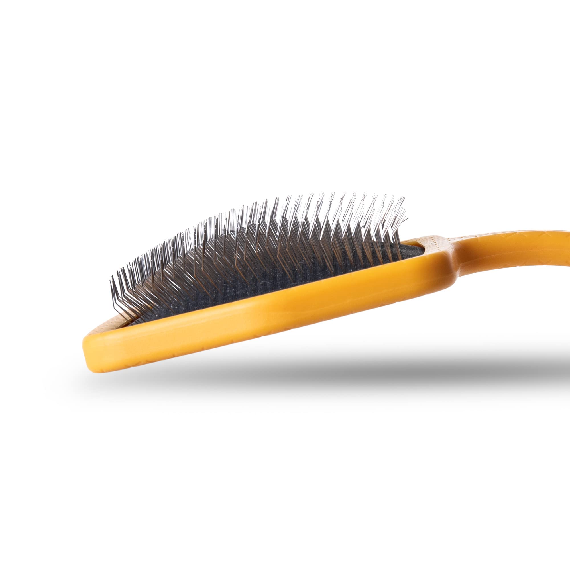 Burt’S Bees For Pets Large Slicker Brush For Dogs With Thick Or Curly Hair With Handle Made From Recycled Plastics Collected From Coastal Communities | De-Shedding Dog Brush Removes Knots And Matting