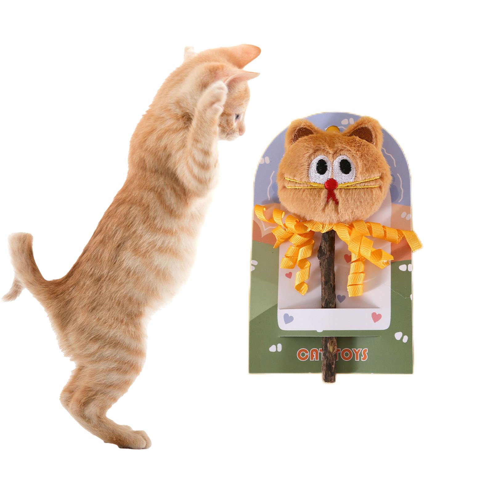 Pawdea Silvervine Chew Sticks For Indoor Cats, Catnip Toys For Indoor Cats, Kitten Chew Toys Teething Cat Nip Toys For Indoor Ca