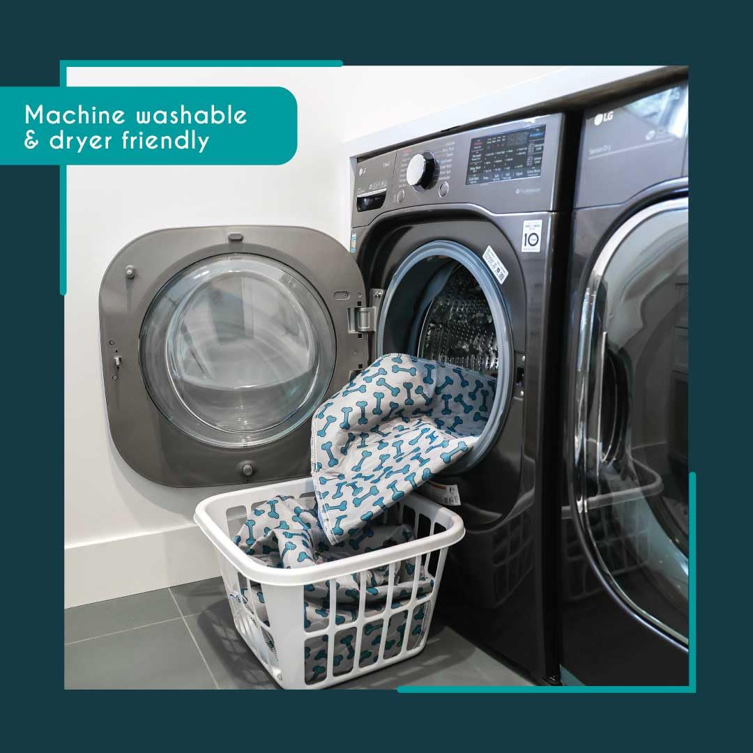 rocket & rex Premium Washable Pee Pads for Dogs, Waterproof, 30" x 36", Gray, 2-Pack, Guaranteed for 300 Washes