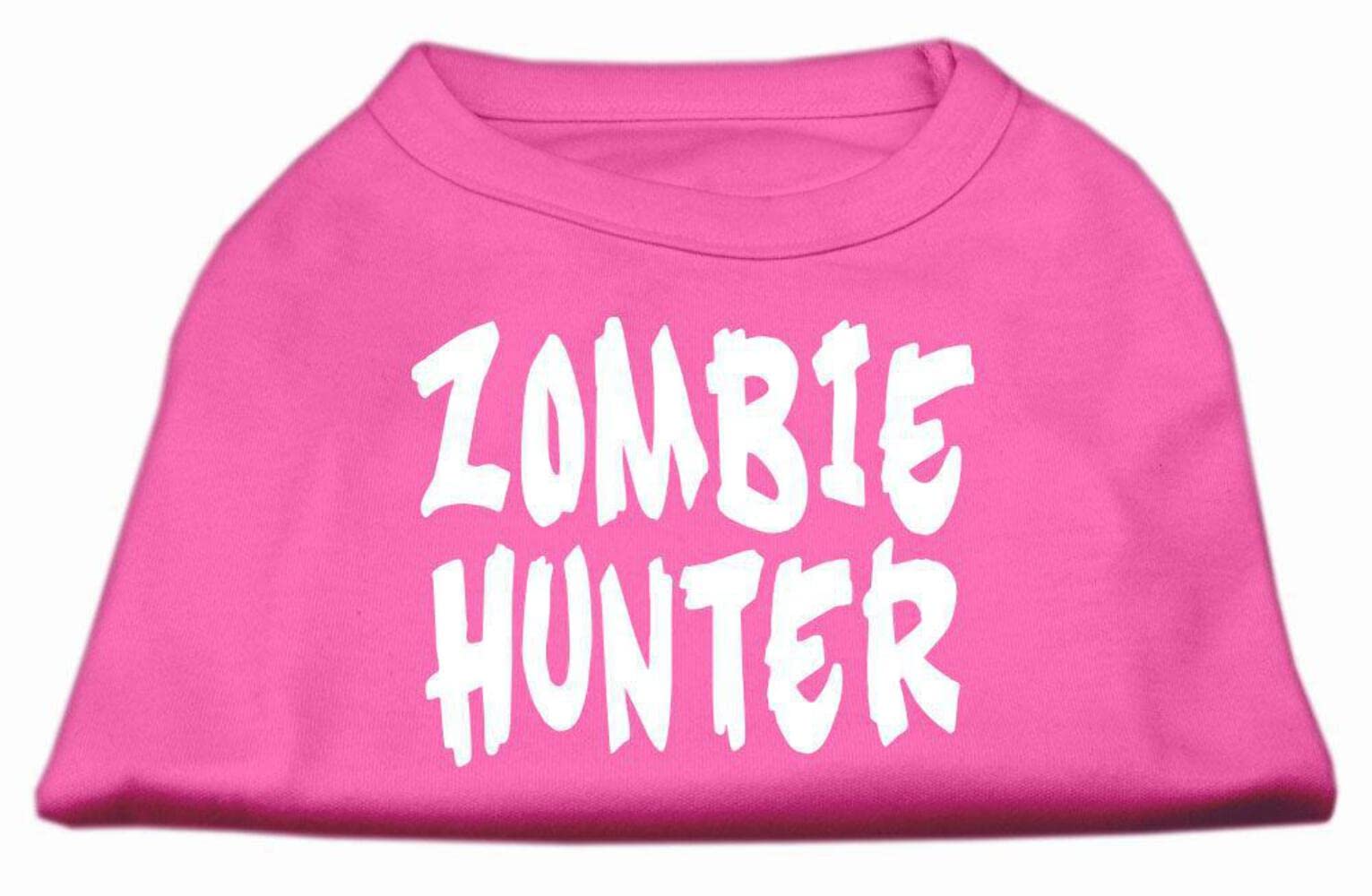 Mirage Pet Products 16-Inch Zombie Hunter Screen Print Shirt for Pets, X-Large, Black