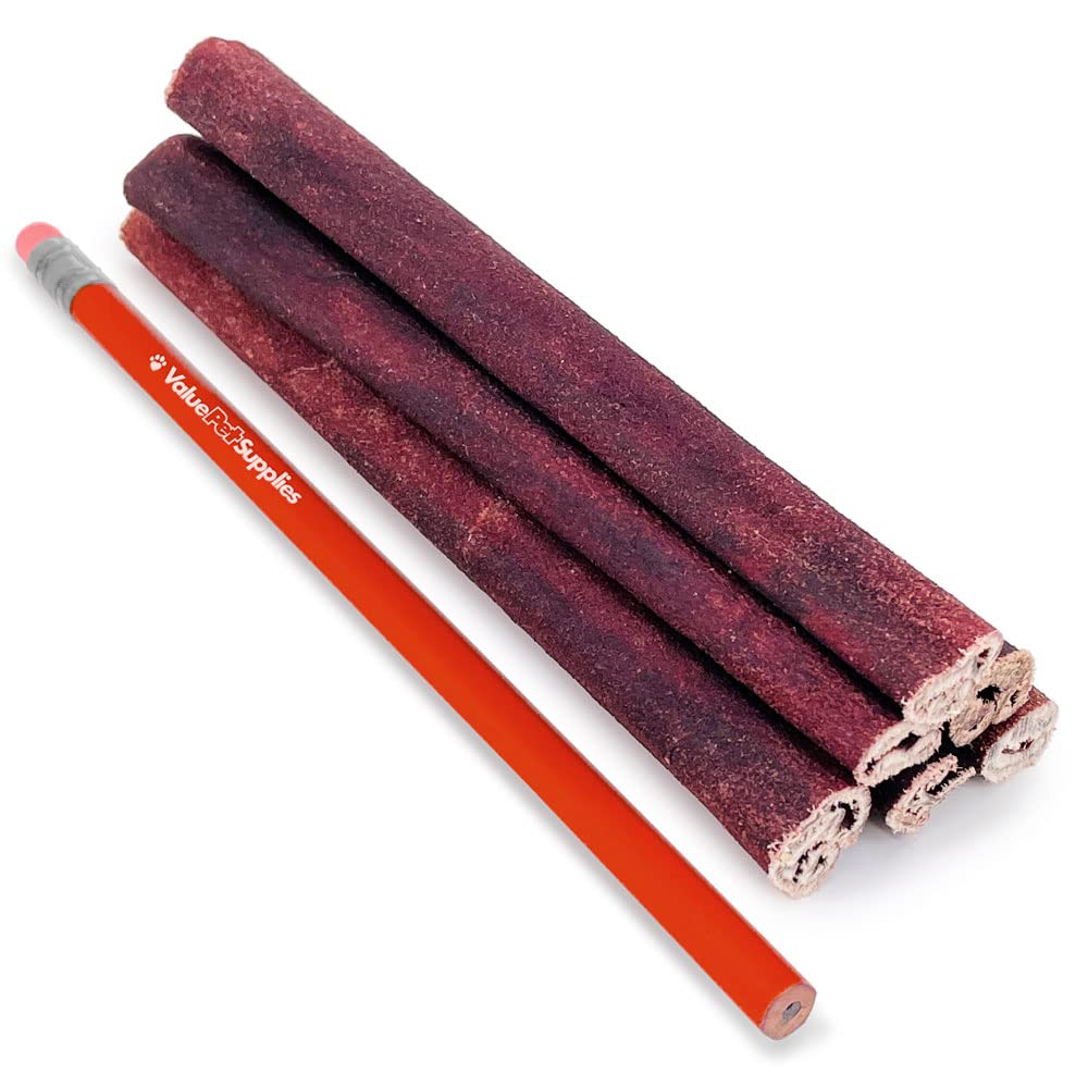 ValueBull USA Collagen Sticks for Small Dogs, 6 Inch Thin Chews, Natural Dog Treats, 200 Count Bulk Pack - Promotes Joint, Skin
