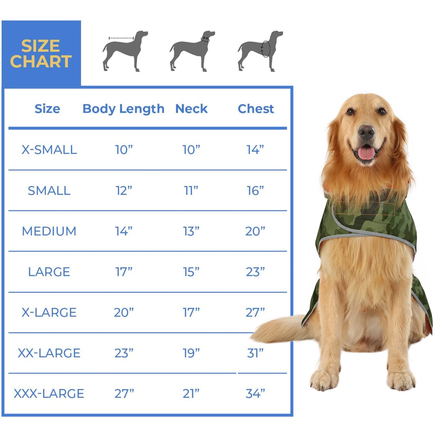 HDE Reversible Dog Raincoat Hooded Slicker Poncho Rain coat Jacket for Small Medium Large Dogs Dinosaurs - XXL