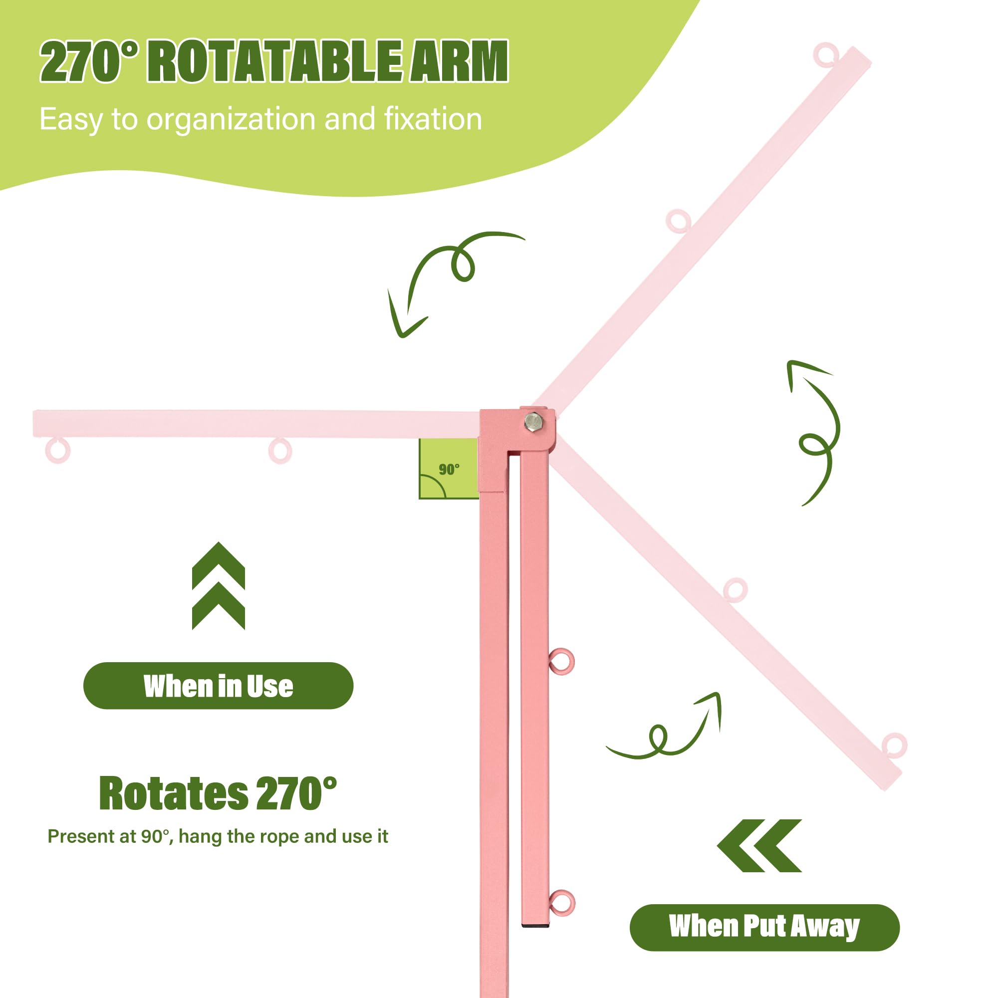 Getlstub Dog Grooming Arm With Pet Grooming Hammock, 35' Pet Grooming Table Arm With Adjustable No Sit Haunch Holders, Dog Groo