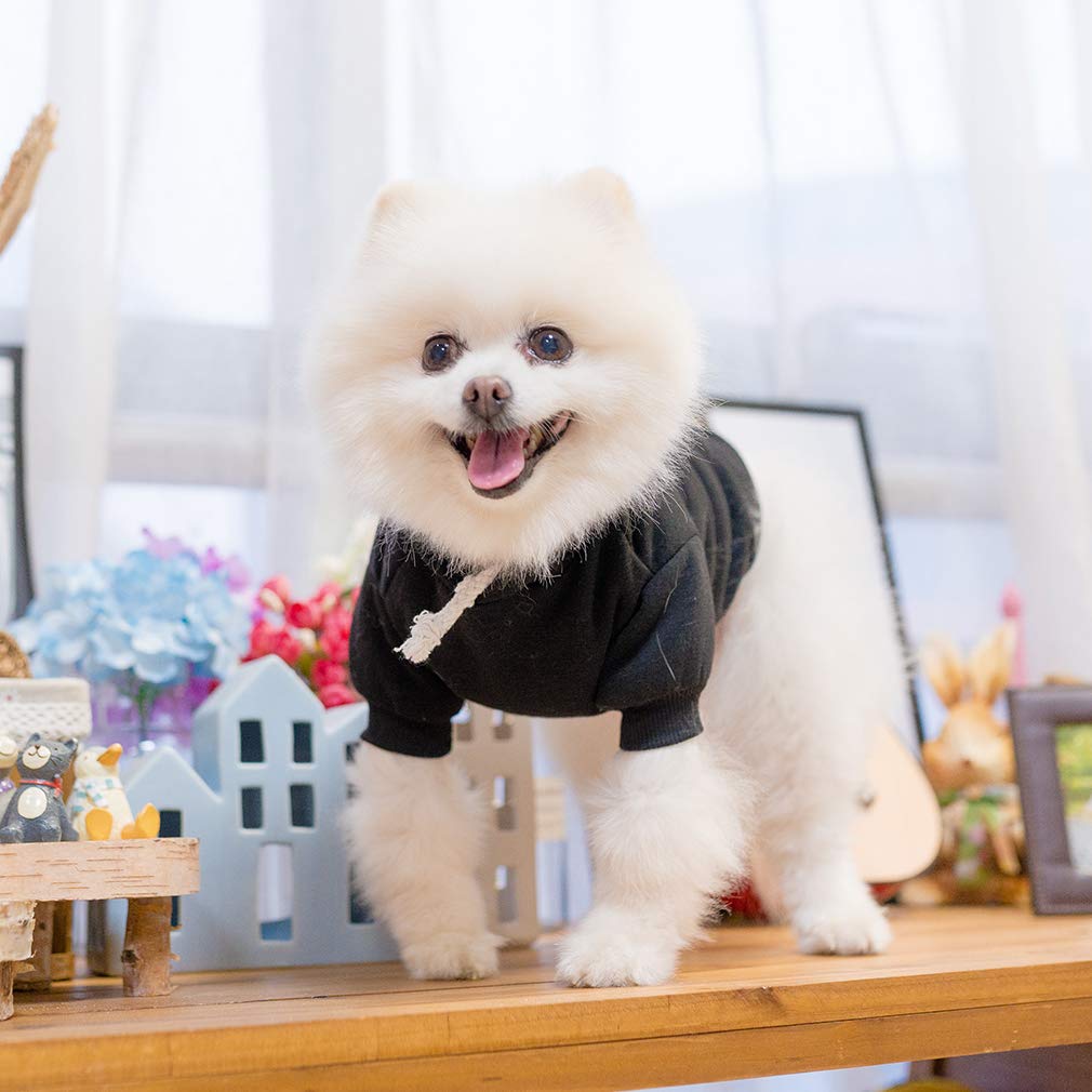 Kooltail Basic Dog Hoodie - Soft And Warm Dog Hoodie Sweater With Leash Hole And Pocket, Dog Winter Coat, Cold Weather Clothes For Xs-Xxl Dogs