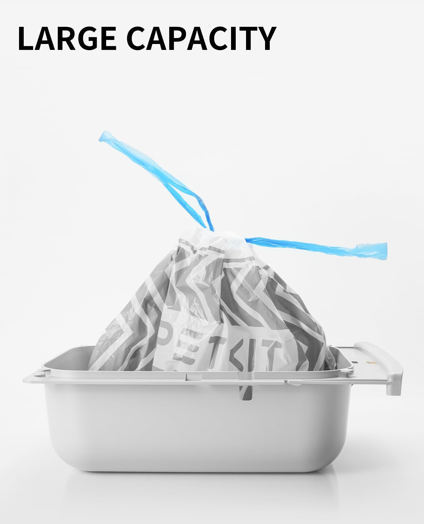 PETKIT PuraX PuraMax Replaced Waste Bags-5 Rolls, Portable Cat Litter Waste Receptacles Bags for Self-Cleaning Cat Litter Box