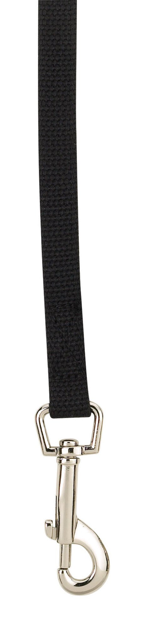 Guardian Gear Cotton Web Dog Training Lead 50'X5/8', Black
