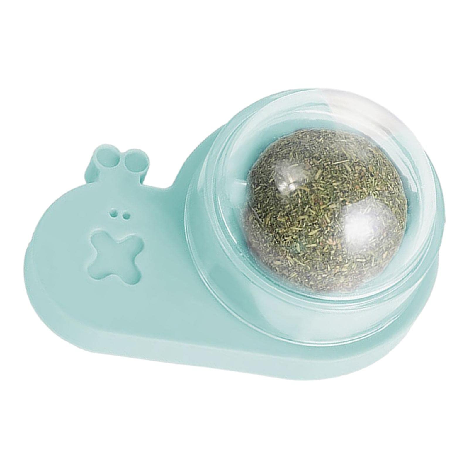 Myaddiction Catnip Ball Toys SelfAdhensive Interactive Teeth Grinding Toy Table Green