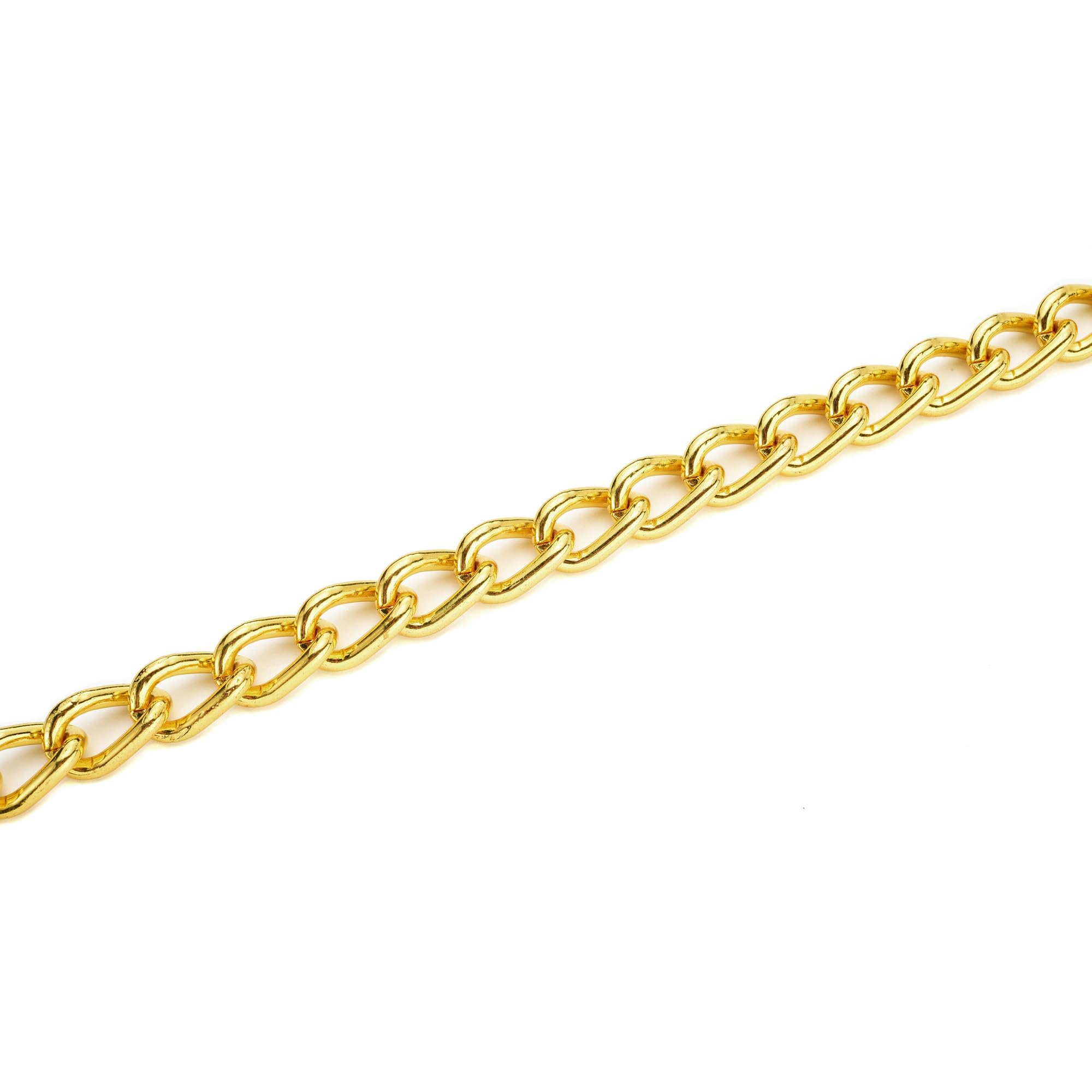 Mogoko Stainless Steel Dog Choke Chain Collar, Puppy Metal P Chain Slip Collar Pet Training Walking Choker(Gold; 3.5Mm;22.0 Inch