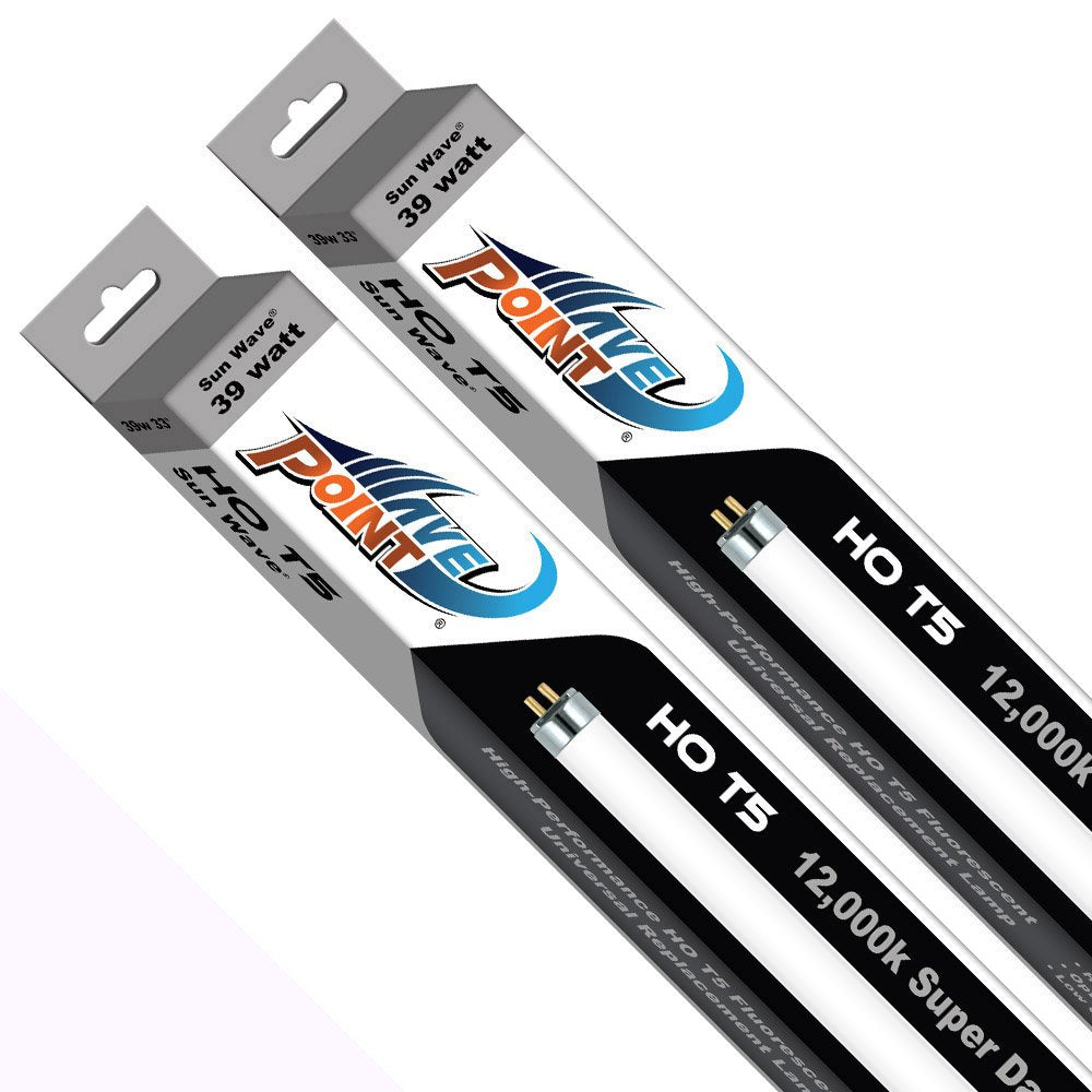 Wave Point 2-Pack Sun Wave HO T-5 39-Watt Universal Aquarium Lamp