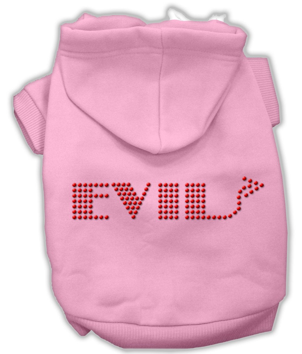 Mirage Pet Products 14-Inch Evil Hoodies, Large, Pink