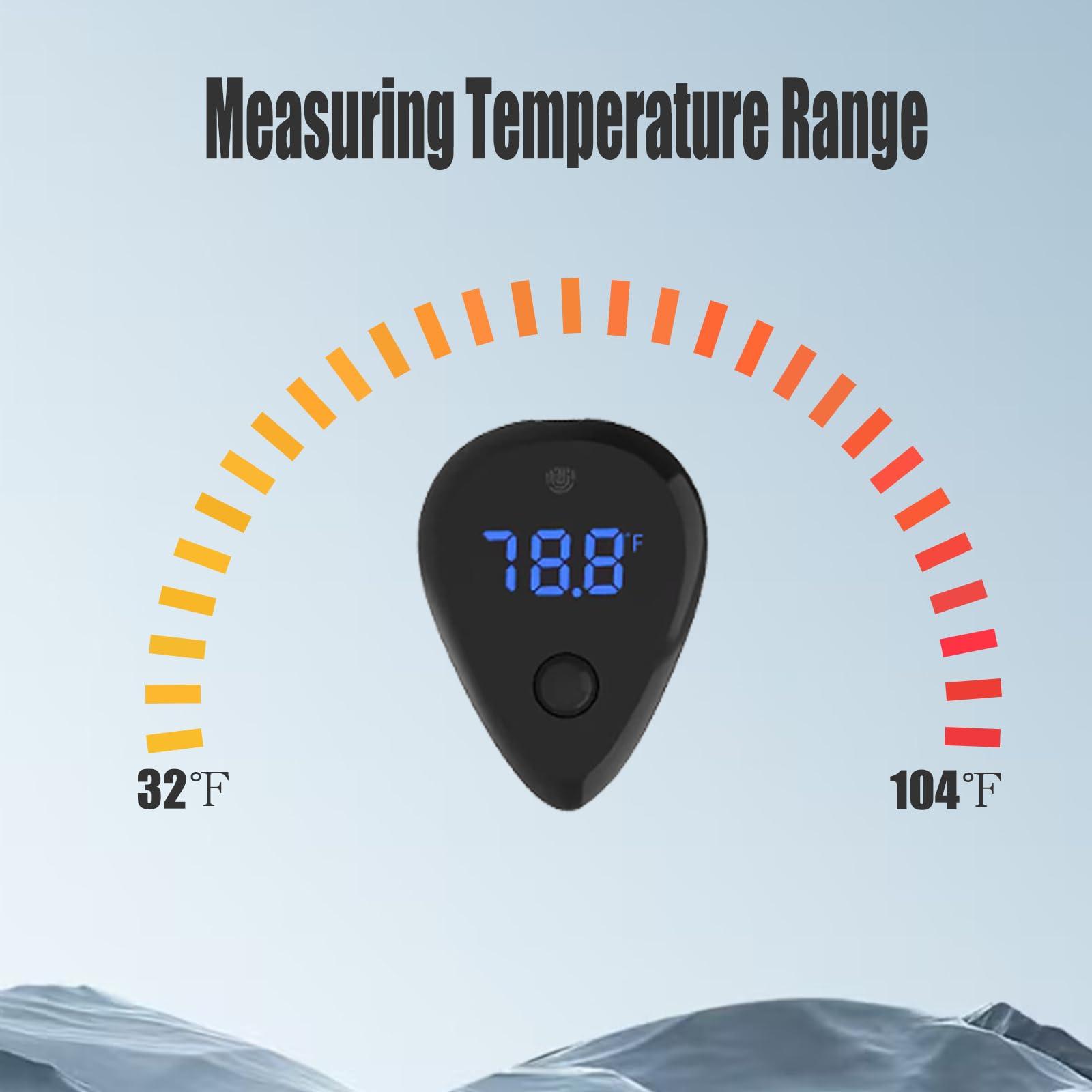 Carefree Fish Aquarium Rechargeable Thermometer Cordless Human Sensor Switch Fish Tank Thermometer Overtemperature Sound Alarm 1