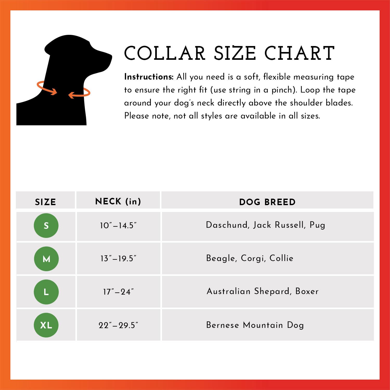 Spot The Dog! Reflective Dog Collar - Adjustable Pet Collars, Safe, Durable, Comfortable Dog Walking Accessories For Small Dog, Hunting Dog, Puppy, Lightweight Boy, Girl Dog Collars (Blaze Orange, S)