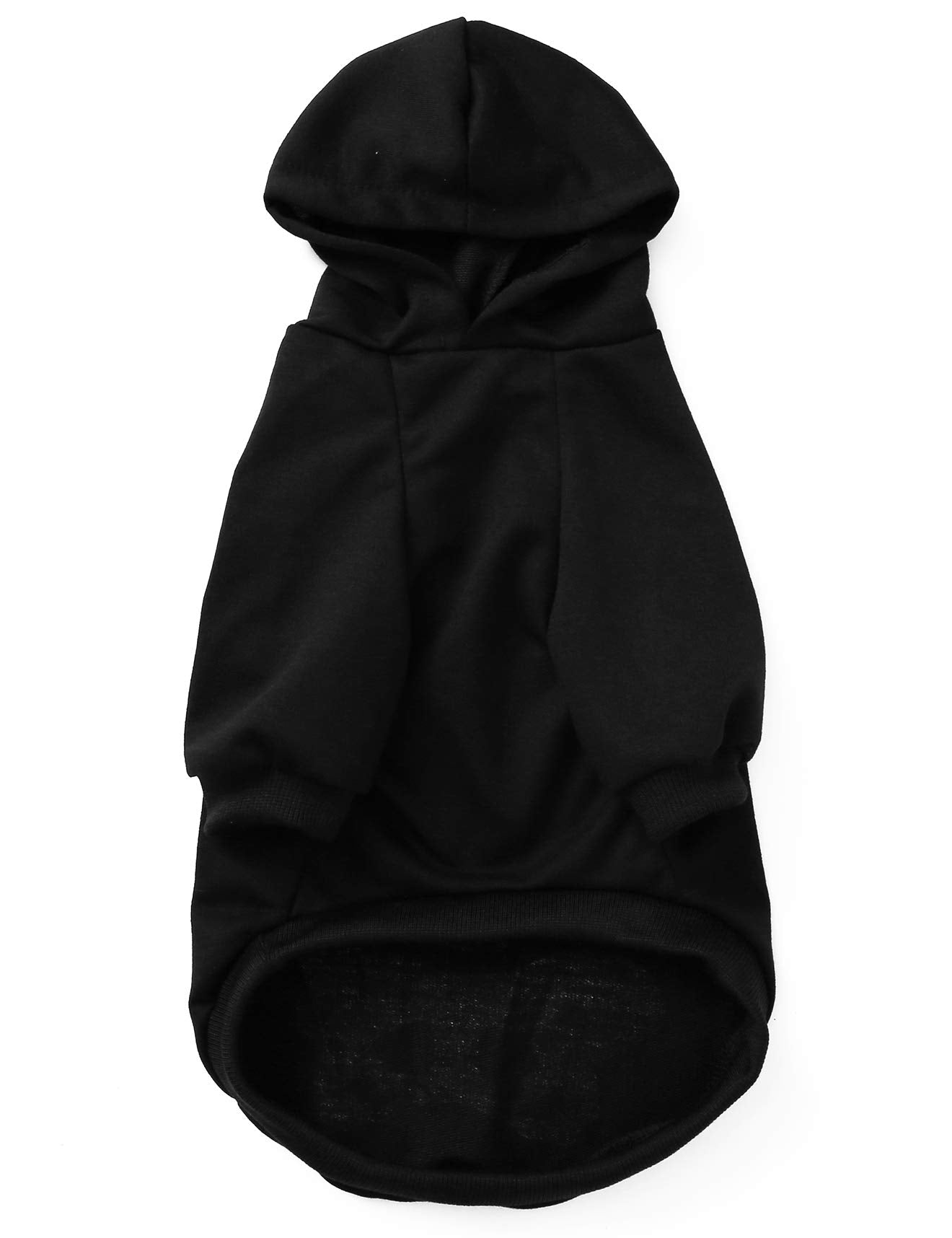 Coomour Christmas Hoodies Pet Elf Costume Clothes Cat Puppy Cute Xmas Shirts For Dogs Cats Merry Christmas Outfits (X-Small)