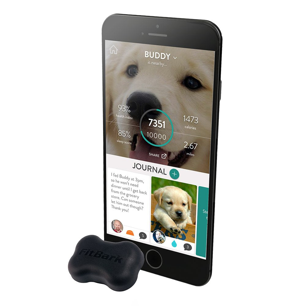 FitBark 2 Dog Activity Monitor | Health & Fitness Tracker for Dogs | Waterproof, Small & Leightweight (10 g) | Not a GPS Tracker