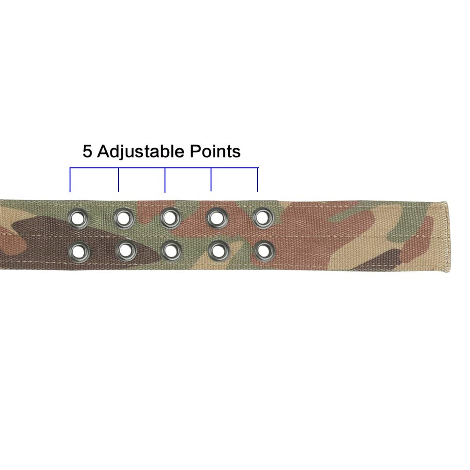 Excellent Elite Spanker 1.5' Width Military Dog Collar Adjustable Metal D Ring & Buckle Working Dog Collar For Medium Large Dogs(Mcp-Xl)