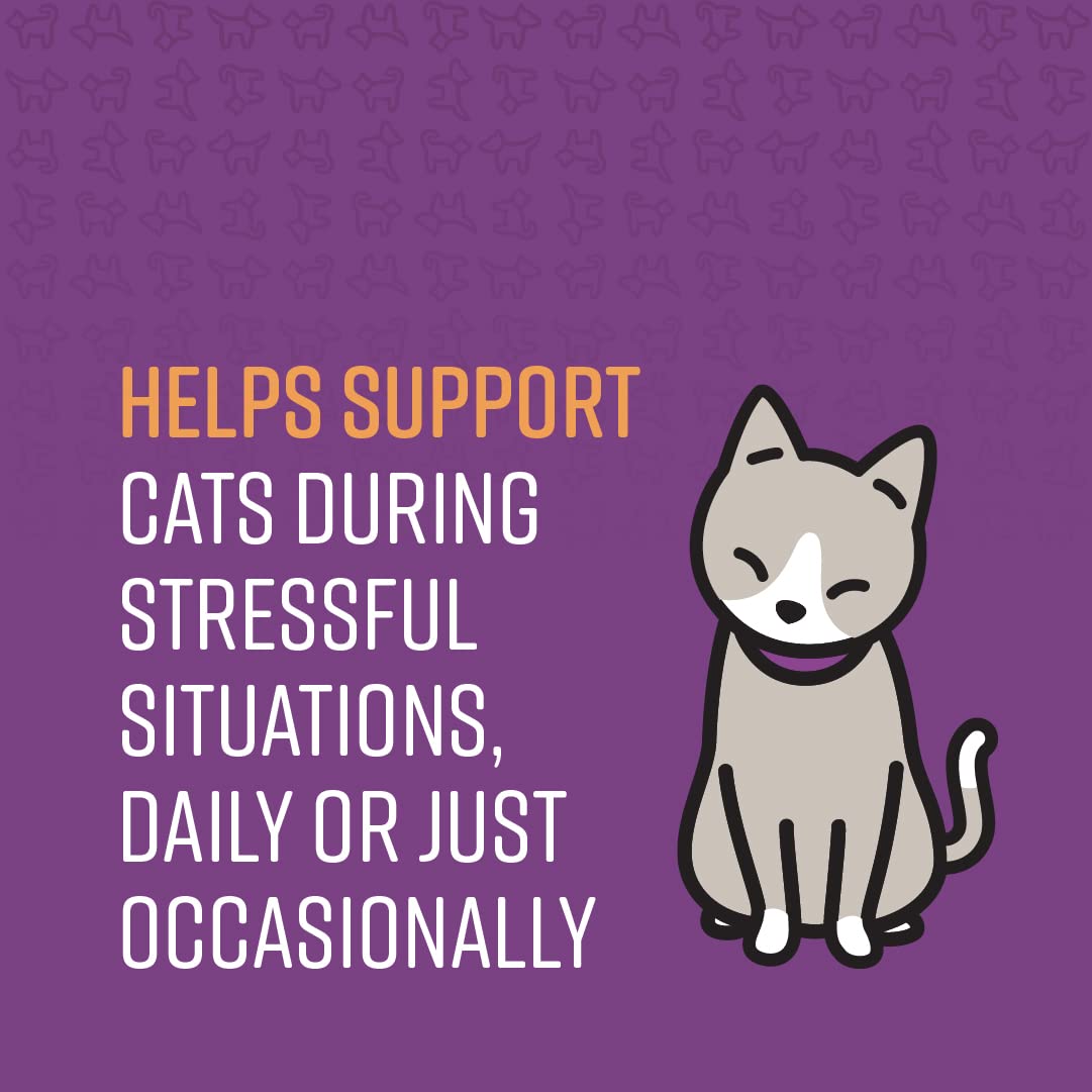 Sentry Calming Chews for Cats, Calming Aid Helps to Manage Stress & Anxiety, With Pheromones That May Help Curb Destructive Beha