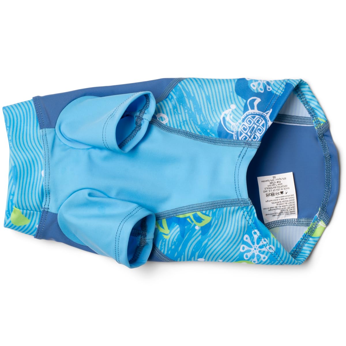 Playapup Dog Sun Shirt, Usa Made (Upf 50+), Honu, Small