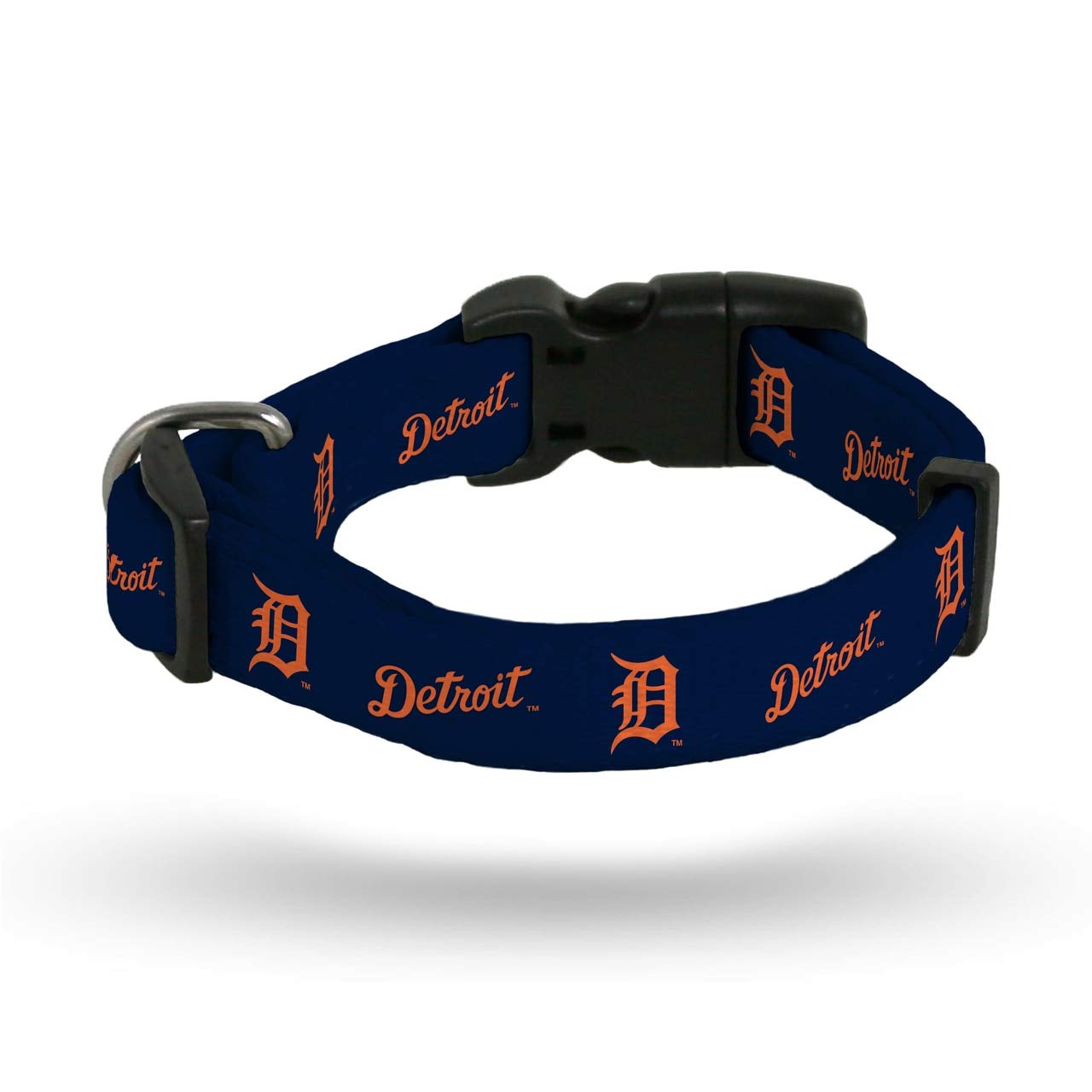Rico Industries MLB Detroit Tigers Pet CollarPet Collar Small, Team Colors, Small