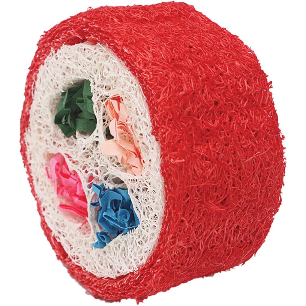 A&E Cage Company 52400958: Toy Loofah Deluxe Sushi Roll