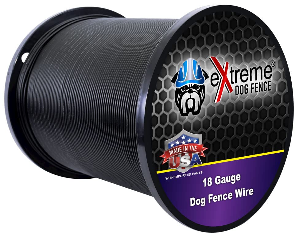 Universally Compatible Underground Fence Wire - 500 Feet Of 18 Gauge Wire For All Models Of In-Ground Electric Dog Fence Systems