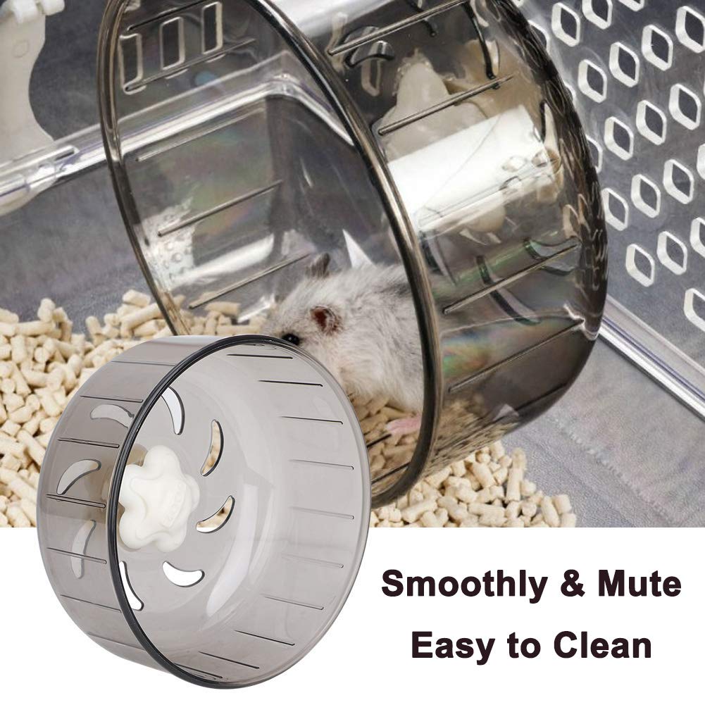 Goldeal 5.1 Inches Small Silent Hamster Wheel, Hamster Toys For Hamster Cage, Super Mute Spinner Exercise Running Wheel For Small Hamsters, Gerbils, Or Mice