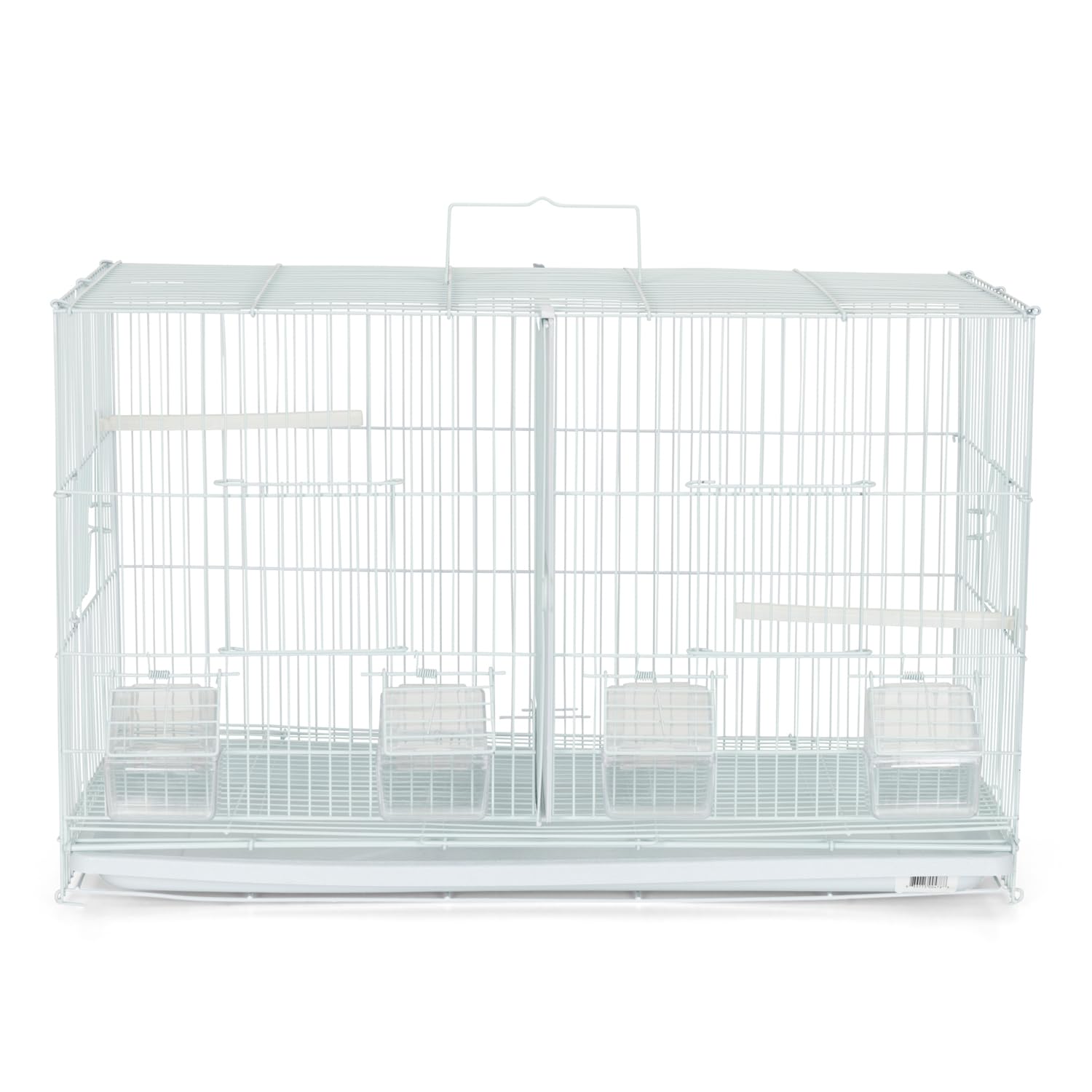 YML 3/8-Inch Canary Finch Breeding Cage 2414, Small, White