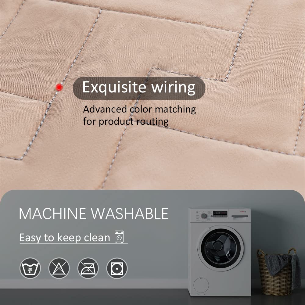 Fuguitex Waterproof Dog Bed Cover Couch Cover For Pet Anti-Slip Cat Mat Pet Pad Blanket For Sofa Chair Recliner Bed Furniture Protrctor…