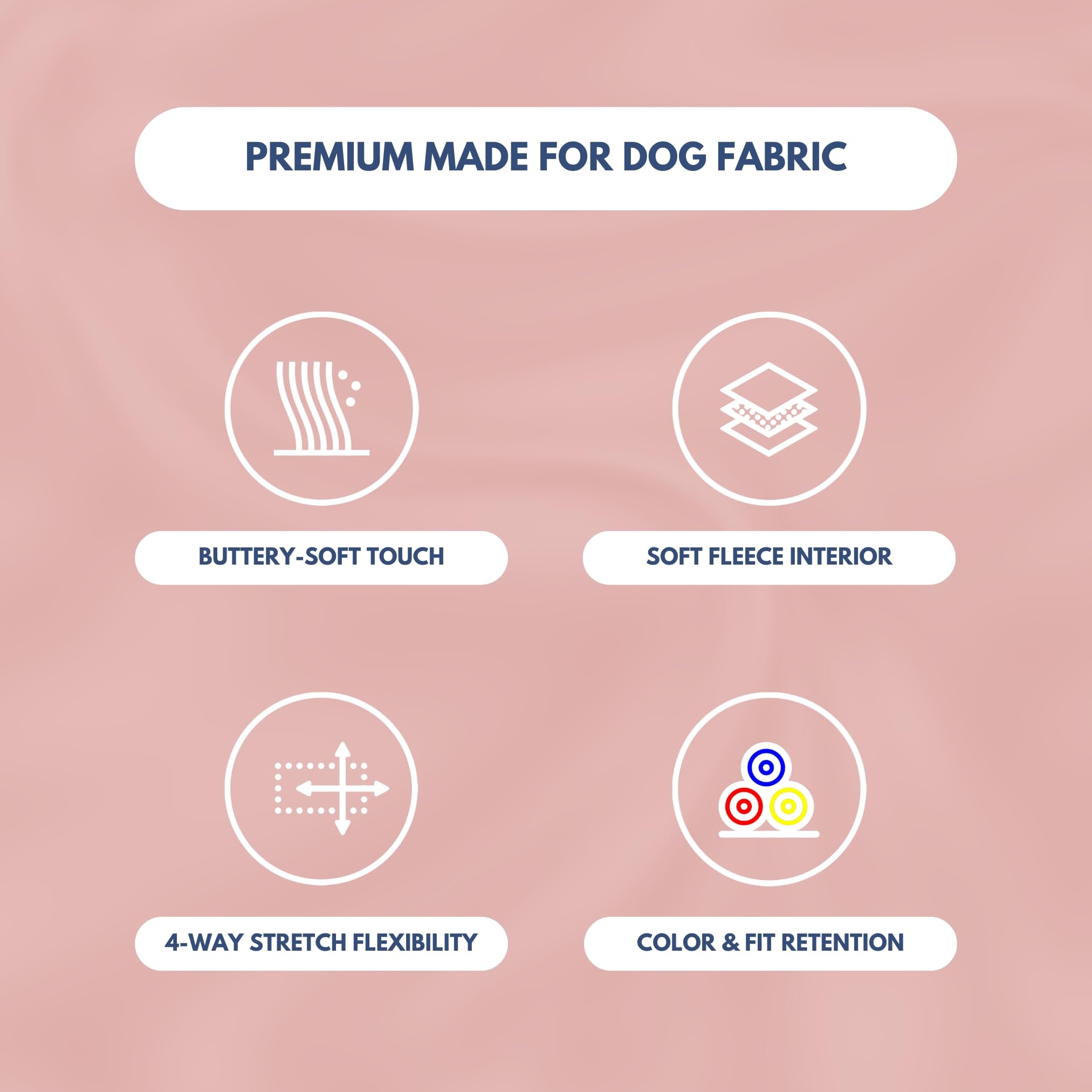 Spark Paws Dog Hoodie - Premium Quality, Buttery Soft, Superior Comfort And Fit, Calming Fleece Interior, Suitable For All Breeds - Dusty Pink - S