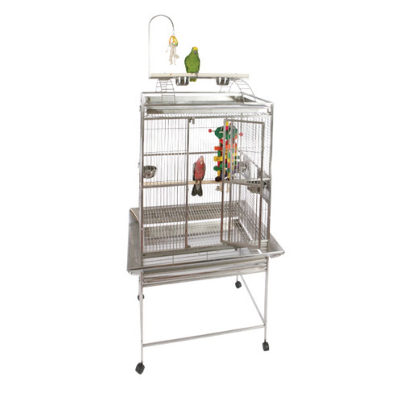 A&E Cage 8003223 Platinum Play Top Bird Cage with 5/8 Bar Spacing, 32 x 23