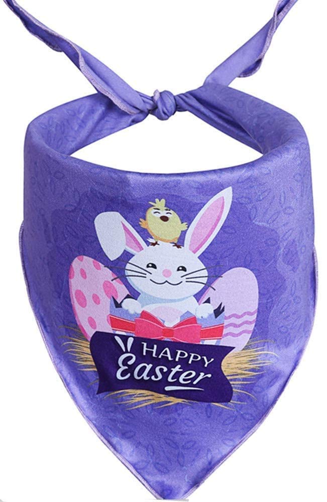 Dog Easter Ears And Bunny Dog Bandana
